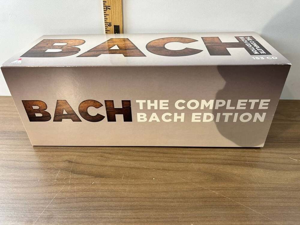 THE COMPLETE J.S. BACH EDITION (CD, 2018, 153 DISC) DAMAGED BOX